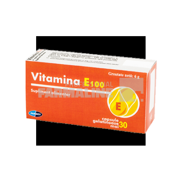 Vitamina E 100 mg 30 capsule