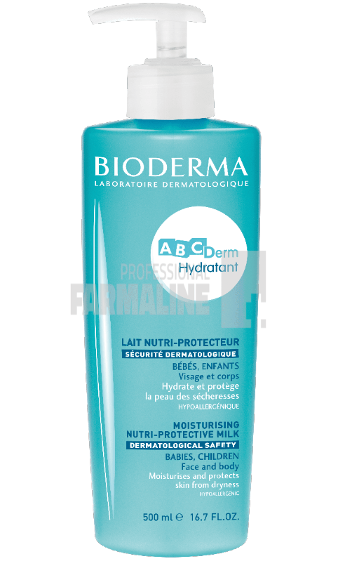 Bioderma Abcderm Hydrant Lapte nutri-protector 500 ml