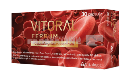 Vitoral Ferrum 30 capsule