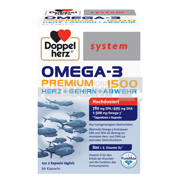 Doppelherz Omega 3 Premium 1500 60 capsule