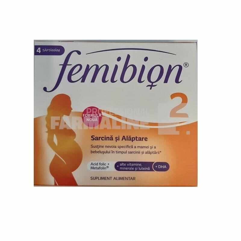 Femibion 2 Sarcina si alaptare 28 comprimate + 28 capsule