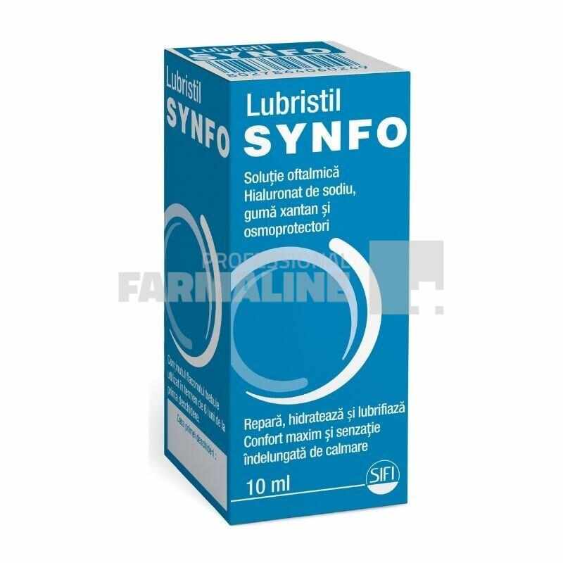 Lubristil Synfo Solutie oftalmica 10 ml