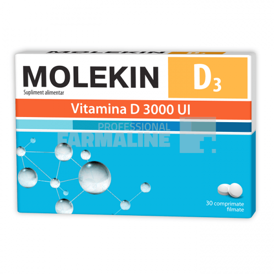 Molekin D3 3000 U.I. 30 comprimate