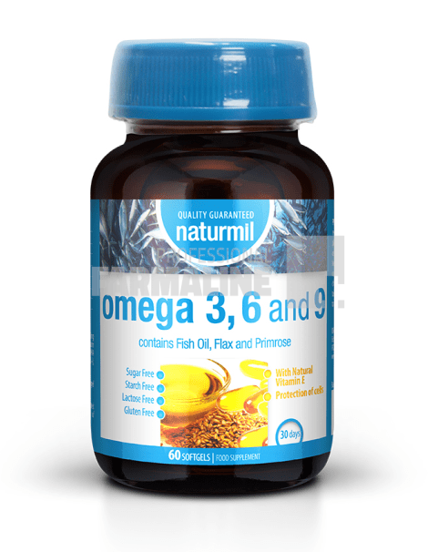 Omega 3 - 6 - 9 60 capsule gelatinoase moi