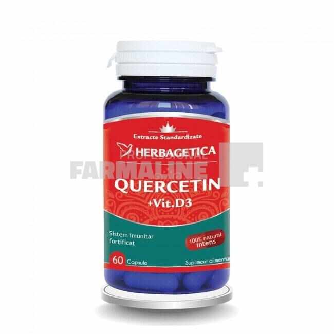 Quercetin + Vitamina D3 60 capsule