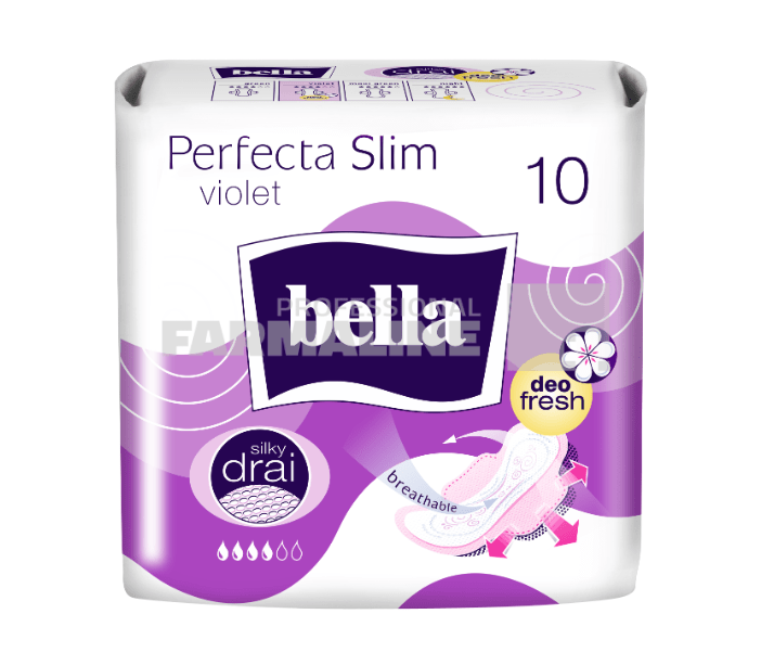 Bella Perfecta Slim Violet 10 absorbante