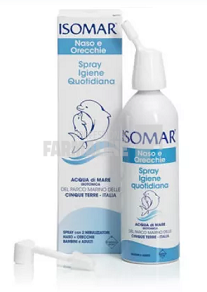 Isomar Spray cu apa de mare isotonica pentru nas si urechi 100 ml