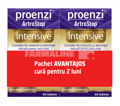 Proenzi Artrostop Intensive 60 comprimate oferta 1+1-35% la al doilea produs