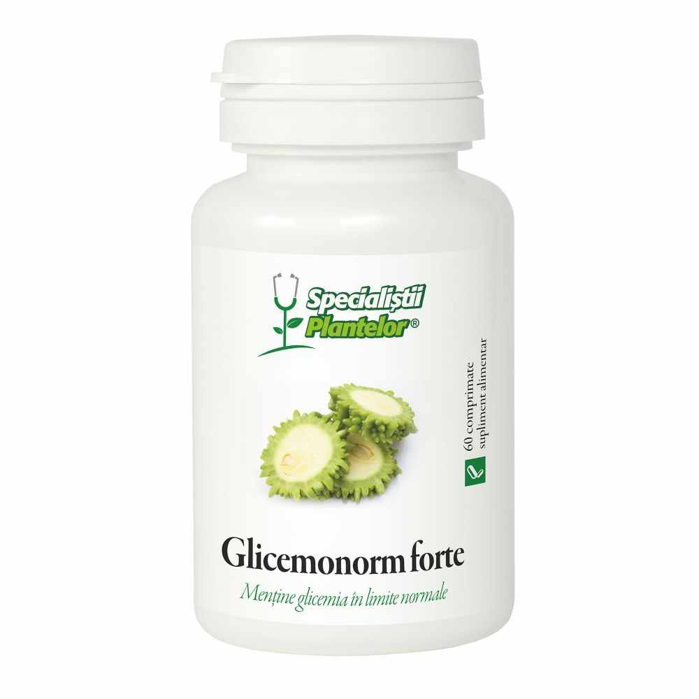 Glicomonorm Forte, 60 comprimate, Dacia Plant