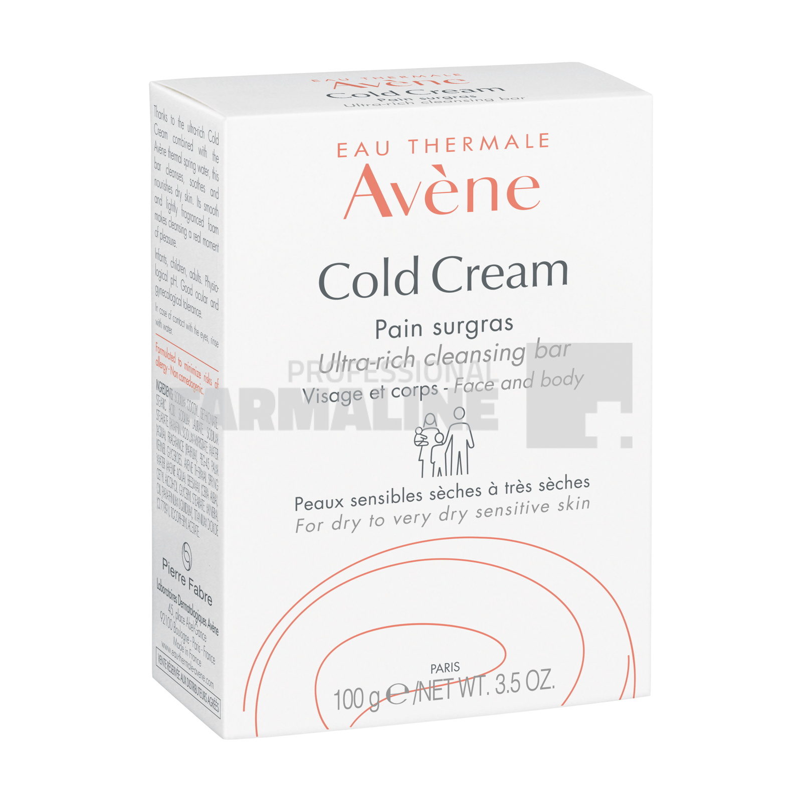 Avene Cold Cream Sapun emolient 100 g