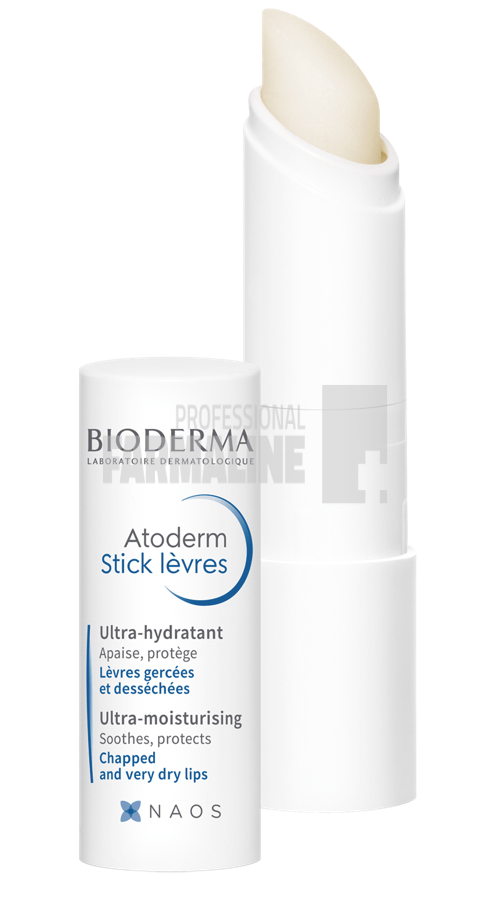 Bioderma Atoderm Stick pentru buze 4 g