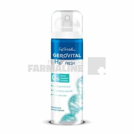 Gerovital H3 Fresh Deodorant spray 150 ml