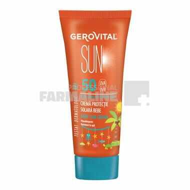 Gerovital Sun Crema protectie solara bebe SPF50 100 ml