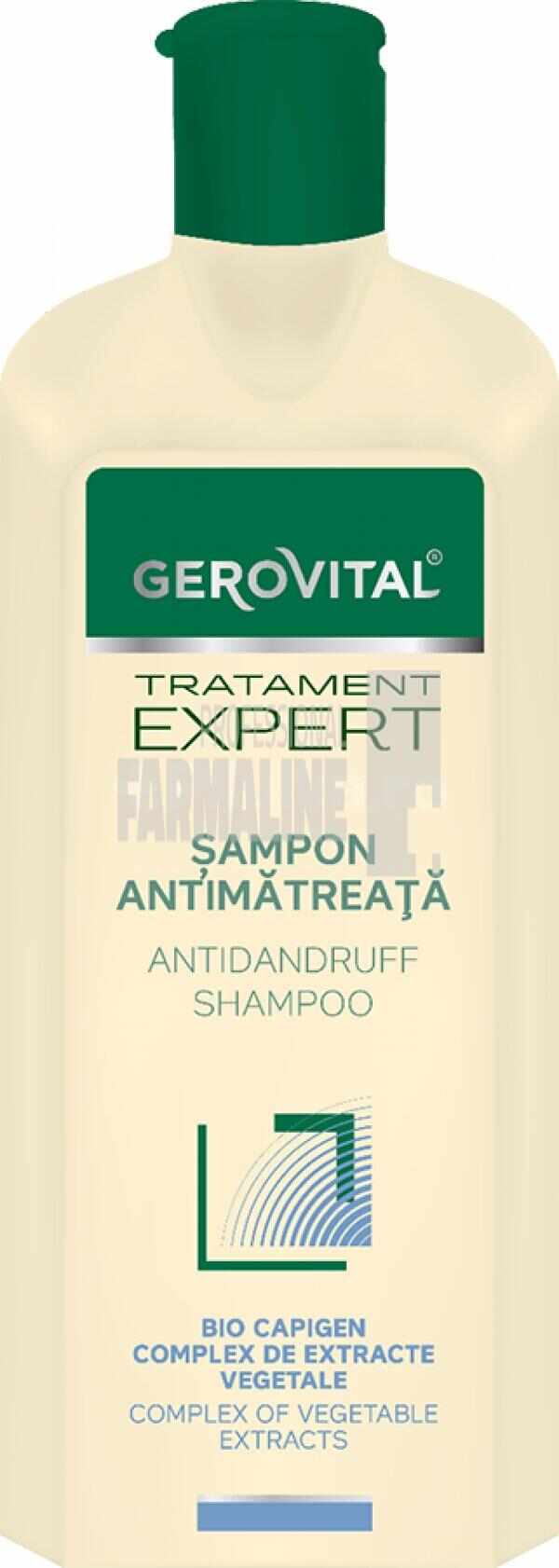 Gerovital Tratament Expert Sampon antimatreata 400 ml