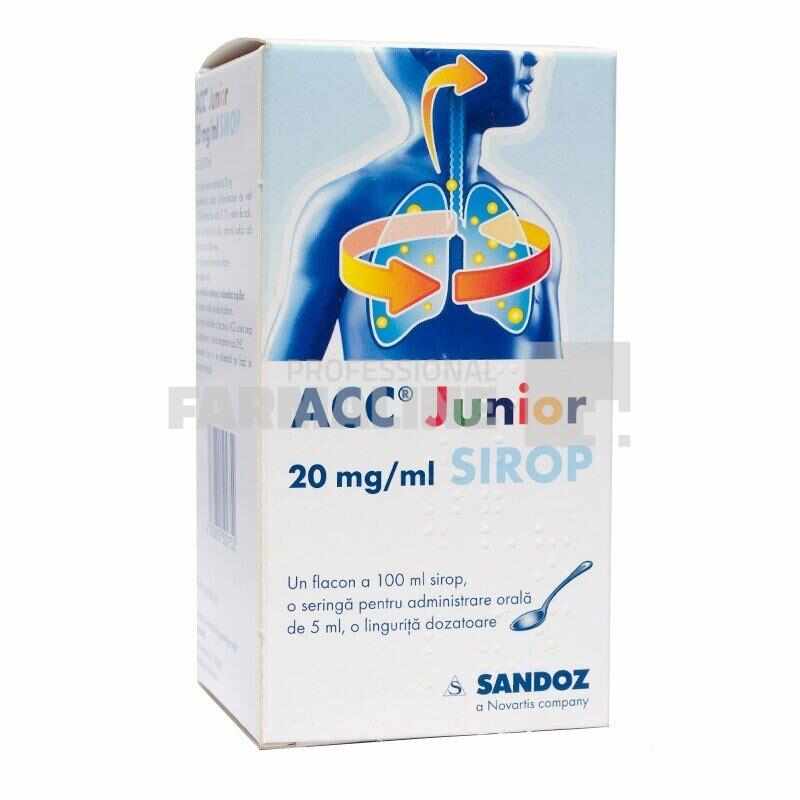 Acc Junior 20 mg/ml sirop 100 ml 