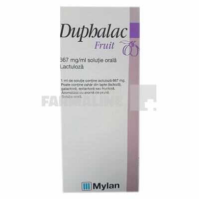 Duphalac Fruit Solutie orala 667 mg/ml flacon 200 ml