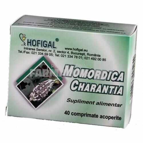 Momordica Charantia 40 comprimate 