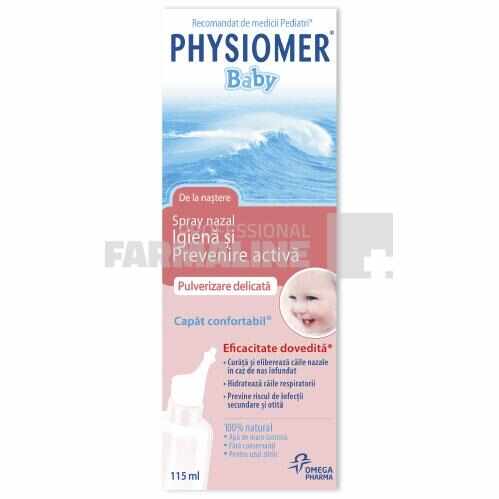 Physiomer Baby Spray nazal igiena si prevenire activa 115 ml