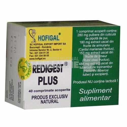 Redigest Plus 40 comprimate