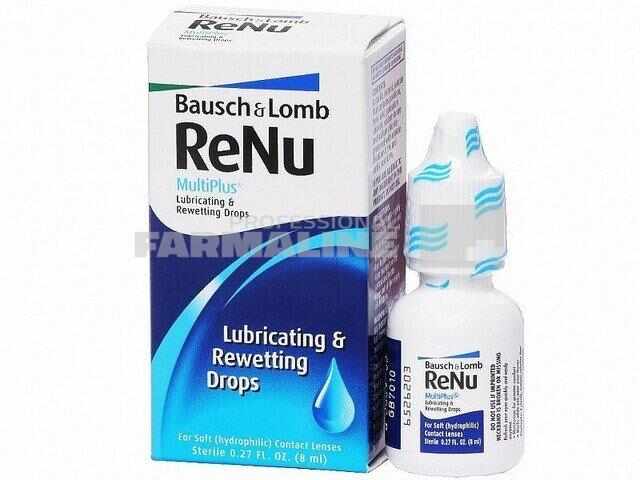 Renu Lubricating & Rewetting Drops picaturi oftalmologice 8 ml