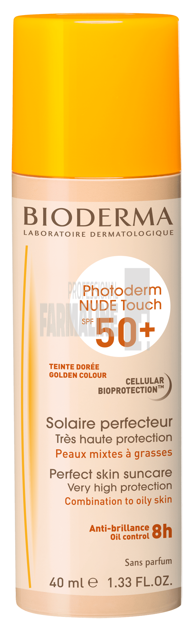 Bioderma Photoderm Nude Touch SPF50+ Doree 40 ml