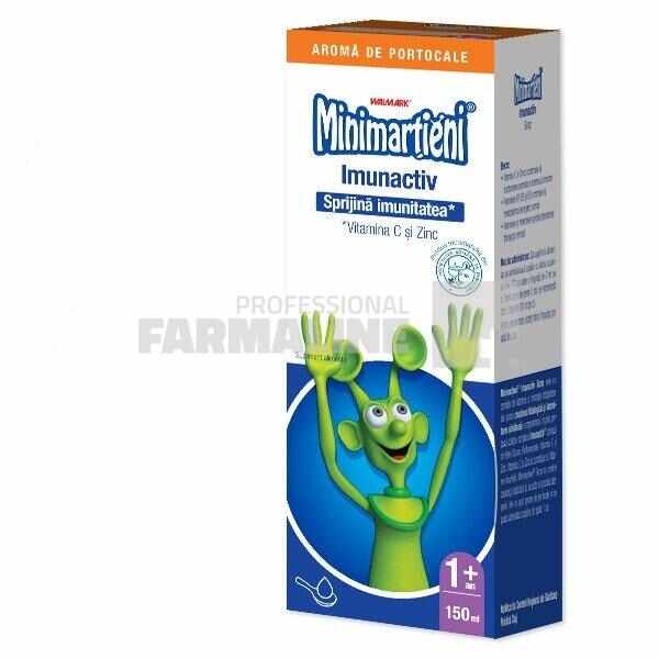Minimarțieni ImunActiv Forte sirop 1+ an 150 ml
