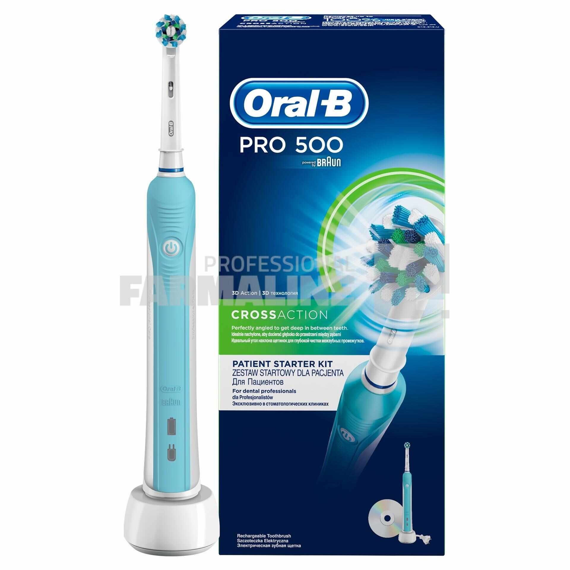  Oral-B Cross Action Pro 500 Periuta de dinti electrica