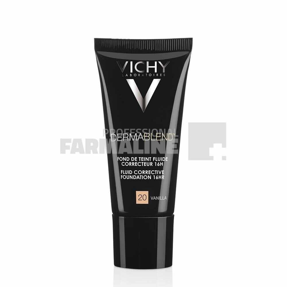 Vichy Dermablend Vanilla 20 Fond de ten fluid corector 30 ml