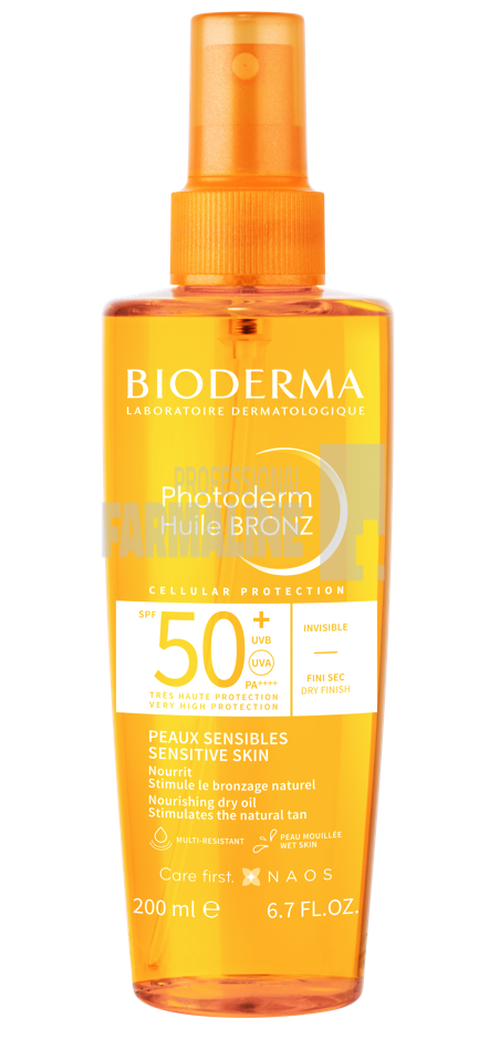 Bioderma Photoderm Bronz ulei SPF50+ 200 ml