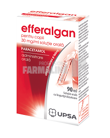 Efferalgan pentru copii solutie orala 30mg/ml 90 ml