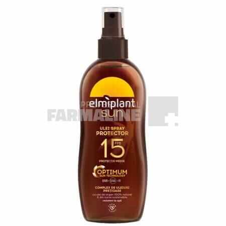 Elmiplant Sun Ulei protector spray SPF15 Optimum 150ml