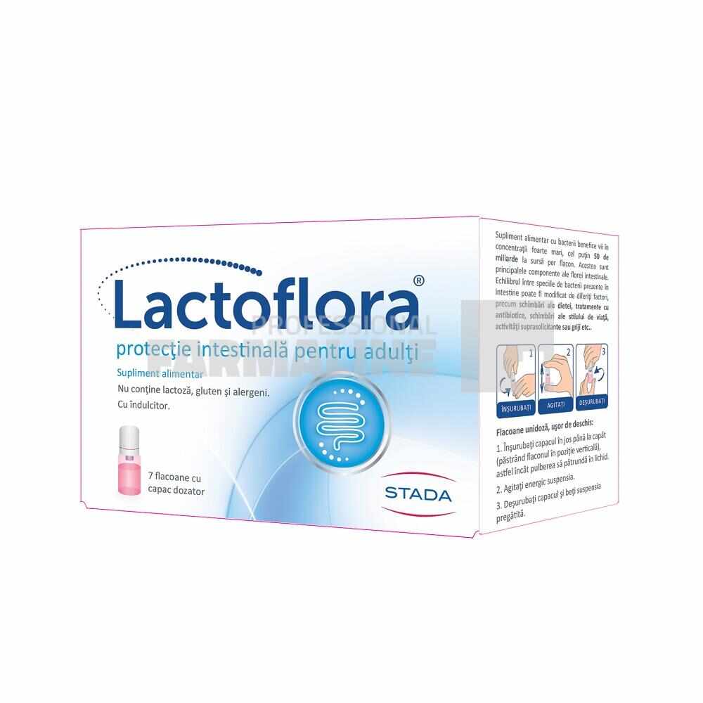 Lactoflora protectie intestinala 7fiole 7ml