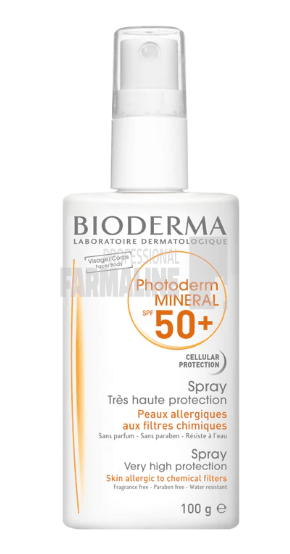 Bioderma Photoderm Mineral Fluid SPF50+ 100 G