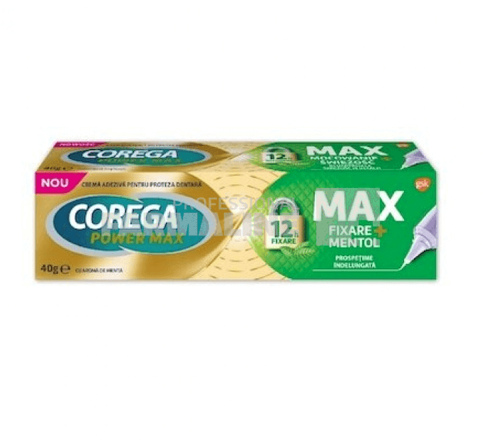 Corega Max Fixare + Mentol Crema adeziva 40 g