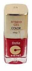 Delia Coral Hybrid Gel Color Step 1 Lac Unghii 35 11 ml