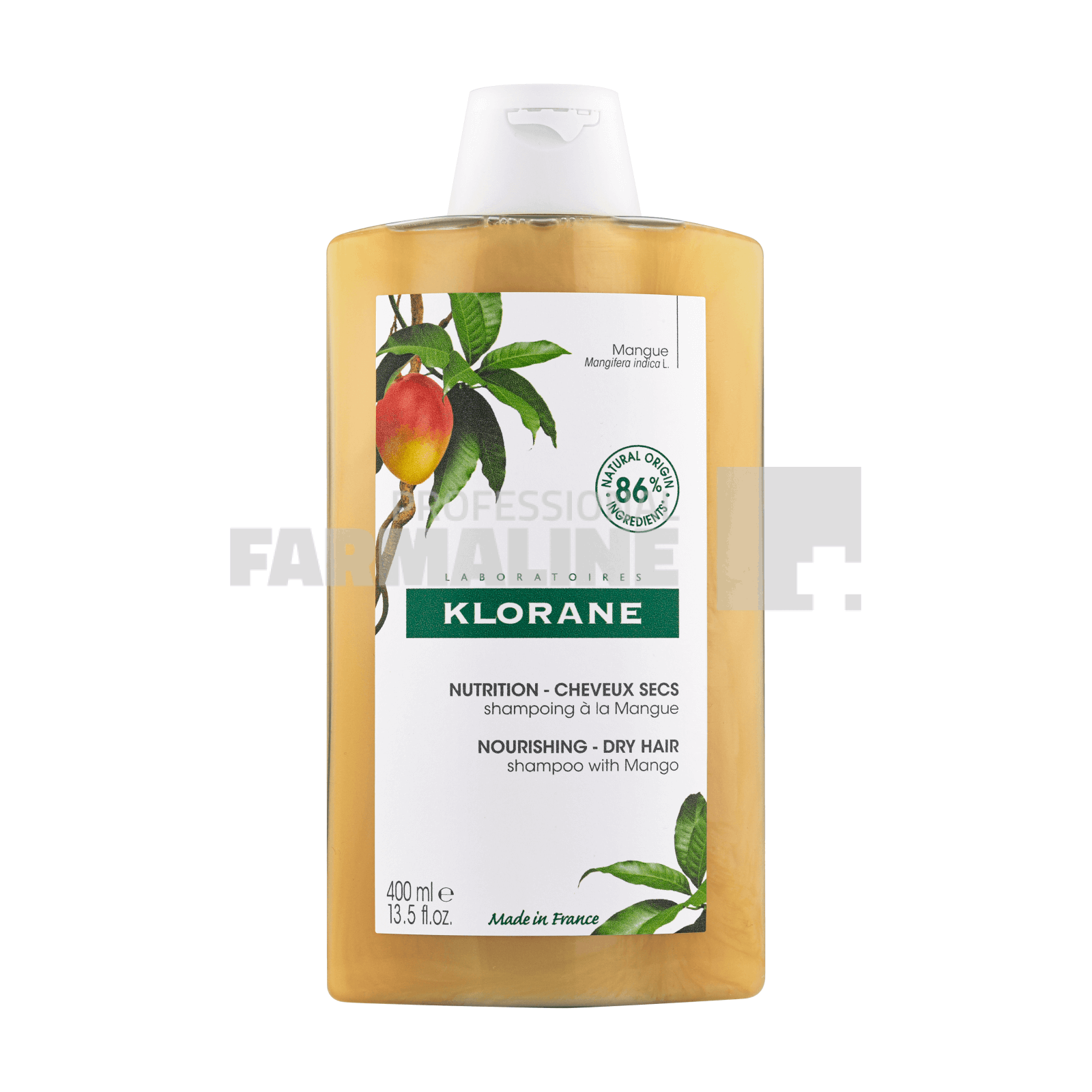 Klorane sampon hranitor cu extract de mango 400 ml