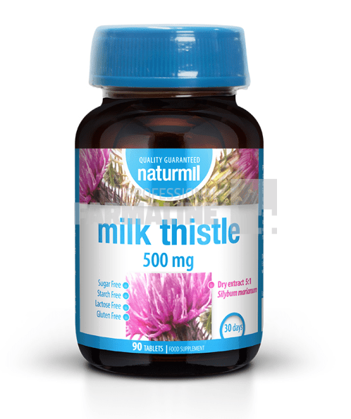 Milk Thistle 500 mg 90 tablete