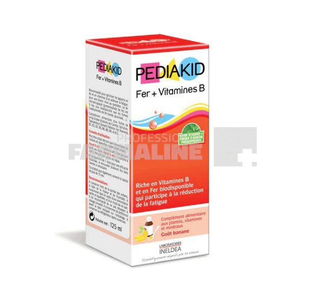 Pediakid Fer + vitaminele B sirop 125 ml