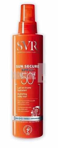 SVR Sun Secure lapte - spray hidratant SPF50+ 200 ml