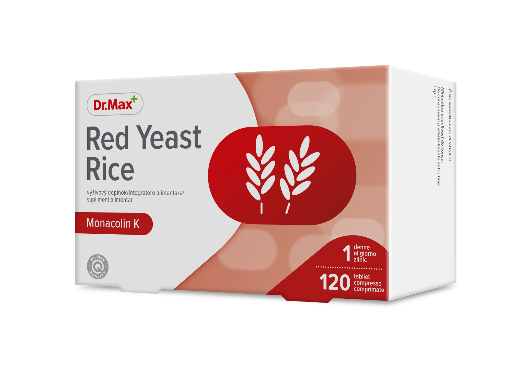Dr.Max Red Yeast Rice, 120 comprimate filmate