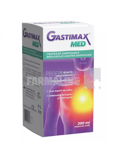 Gastrimax Med suspensie orala 200 ml