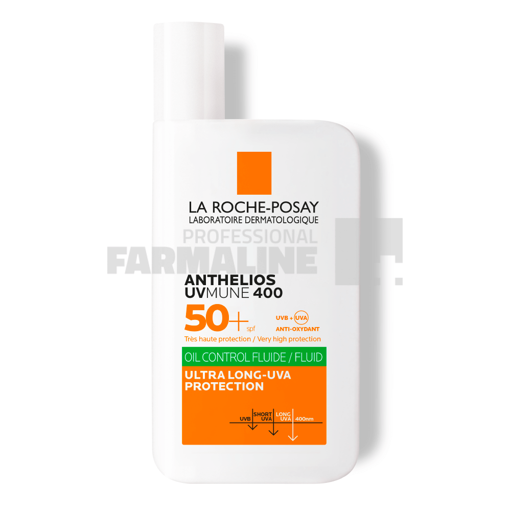 La Roche Posay Anthelios UV-Mune Oil control fluid invizibil SPF50+ 50 ml