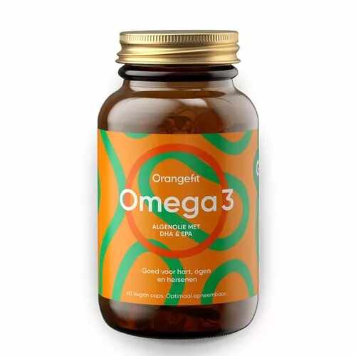 Omega 3 cu ulei de alge, 60 capsule, Orangefit