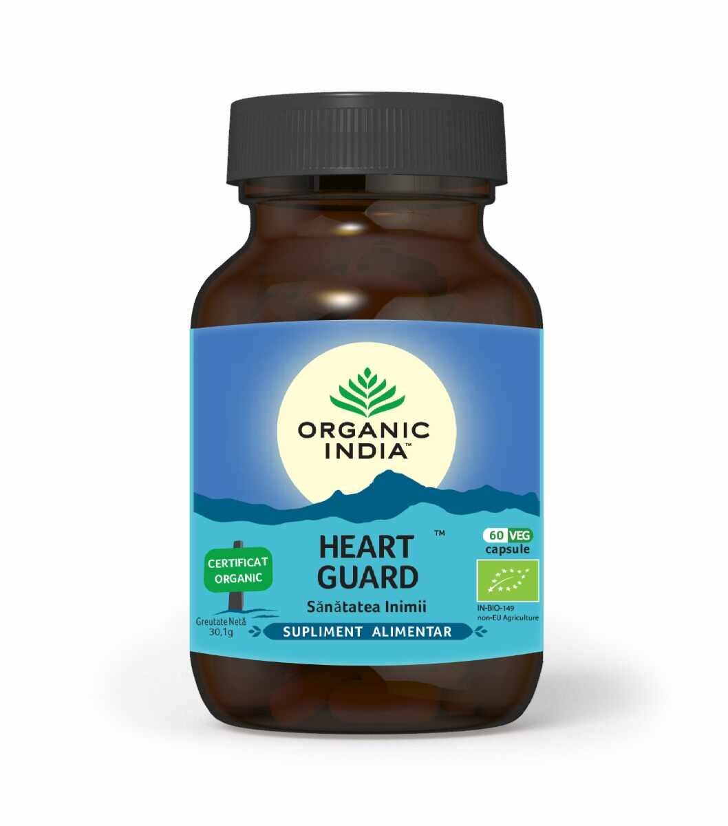 Sanatatea inimii Heart Guard, 60 capsule, Organic India