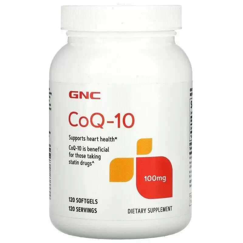 Coenzima Q-10 Naturala 100mg, 120 capsule, GNC 