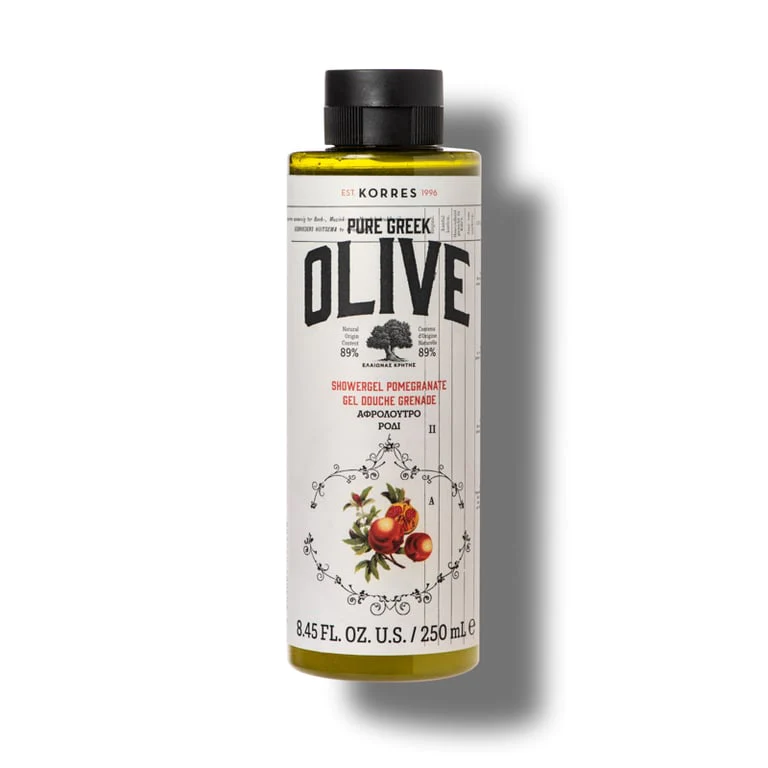 Gel de dus pomegranate Pure Greek Olive, 250ml, Korres
