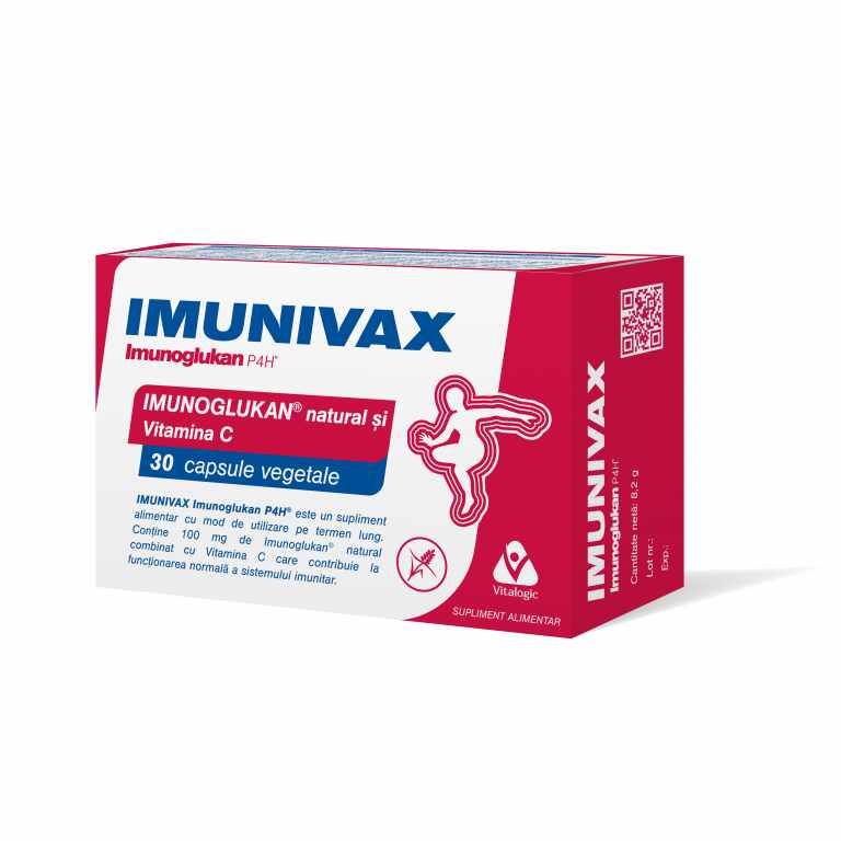 Imunivax Imunoglukan P4H, 30 capsule, Vitalogic