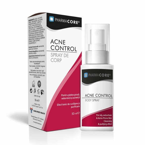 Acne Control spray de corp 50 ml PharmaCore
