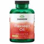 Flaxseed Oil Organic (Ulei din Seminte de in), 1000 mg, 100 capsule, Swanson