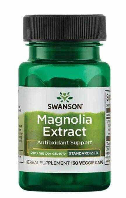 Magnolia Extract Standardizat 200 mg, 30 Capsule - Swanson